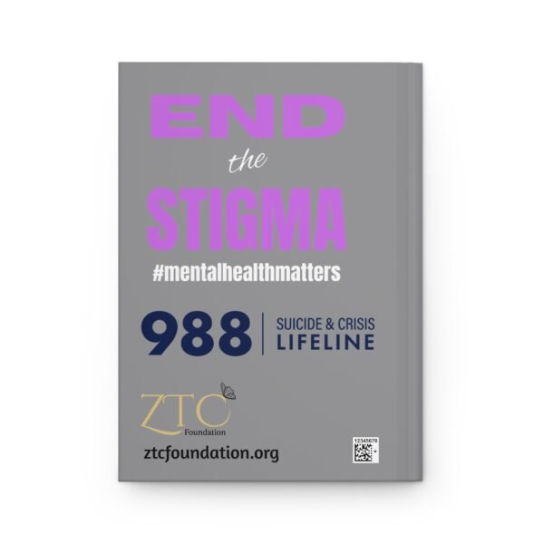 Mental Health Awareness Hardcover Journal - Be Kind to Your Mind & End the Stigma - Image 2