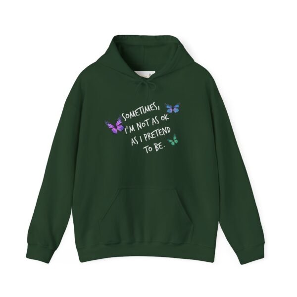 Sometimes Hoodie Believe in Yourself Mental Health Awareness Suicide Prevention - Image 19