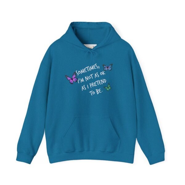 Sometimes Hoodie Believe in Yourself Mental Health Awareness Suicide Prevention - Image 23