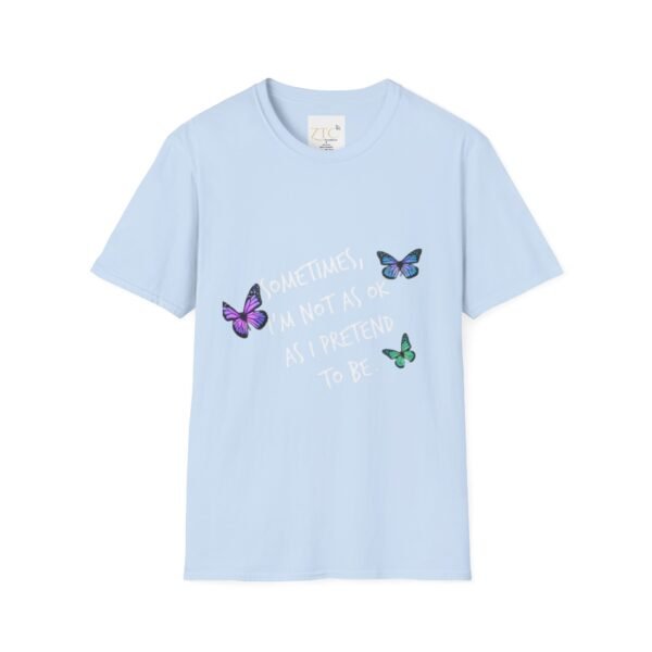 Sometimes Not Okay Mental Health Awareness T-Shirt - Image 7