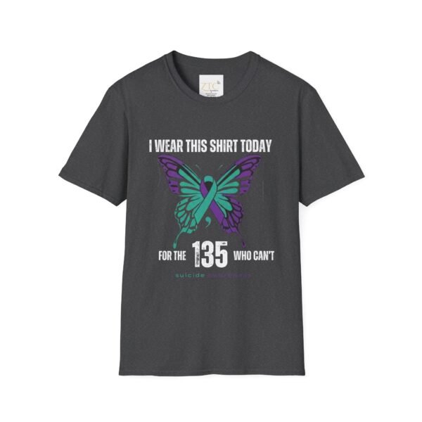 Make A Difference In Honor of the 135 - Mental Health Awareness T-Shirt
