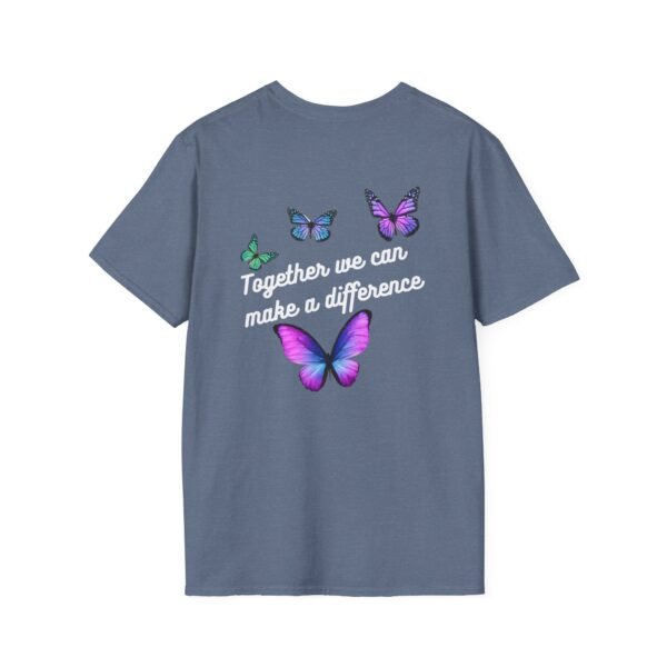 Make A Difference In Honor of the 135 - Mental Health Awareness T-Shirt - Image 13